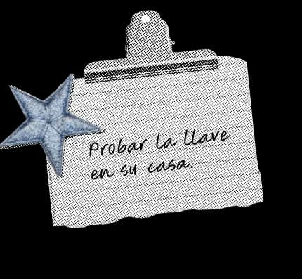 Probar la llave en su casa